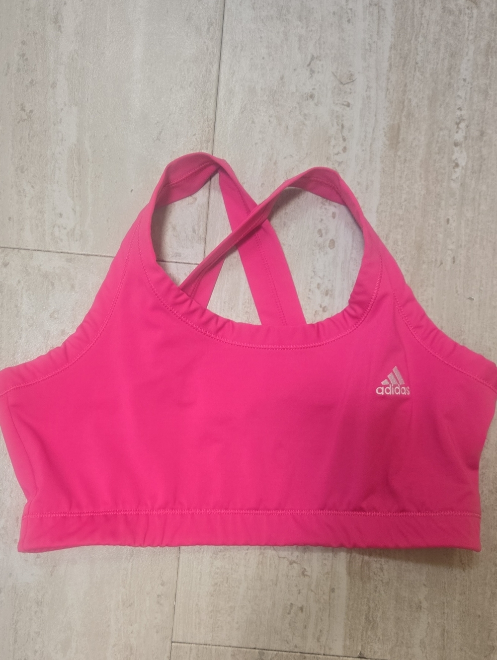 Adidas Climalite Clima 365 Pink Crossback Sports Bra